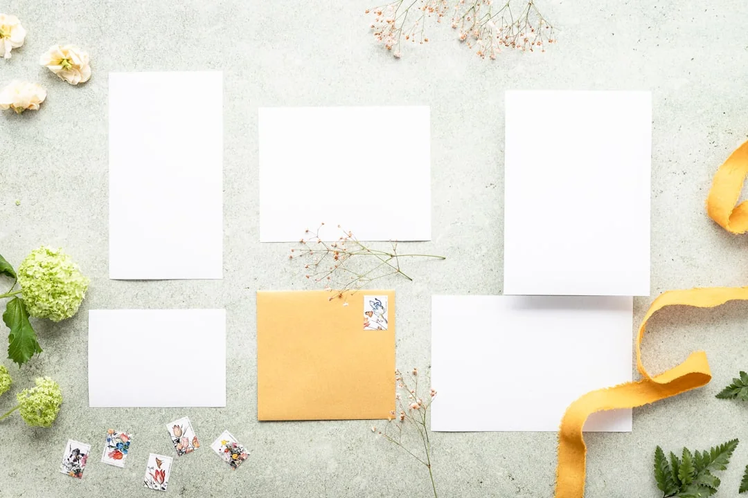 why-choose-us A chic flat lay of wedding essentials including heels, perfume, and invitations.